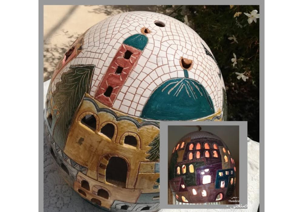 Candel Mosaic Cover Hanging Lighting Unit